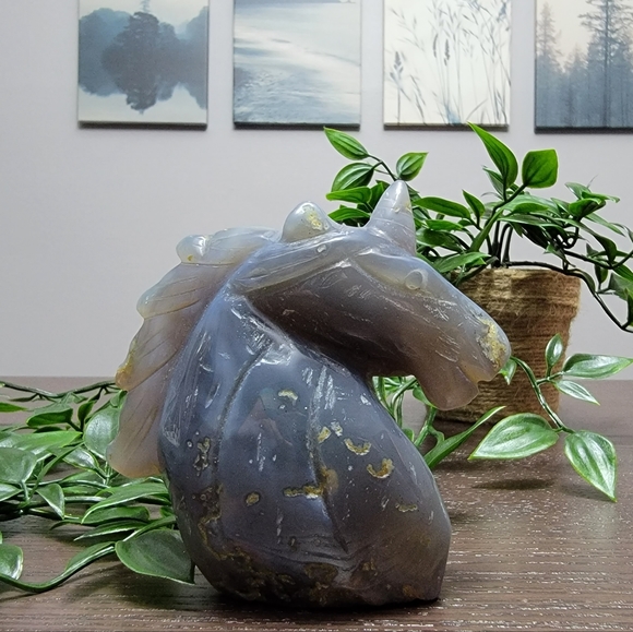 Agate unicorn - Picture 5 of 7